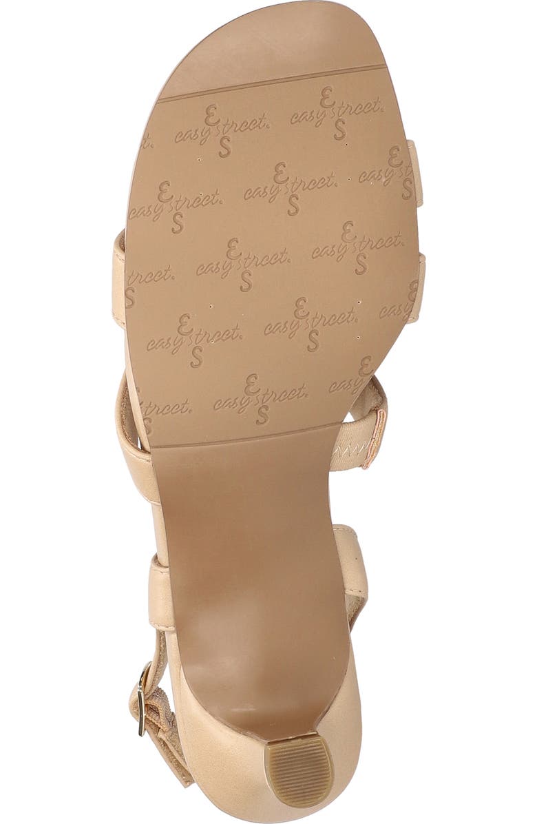 EASY STREET Como Strappy Sandal, Alternate, color, Beige