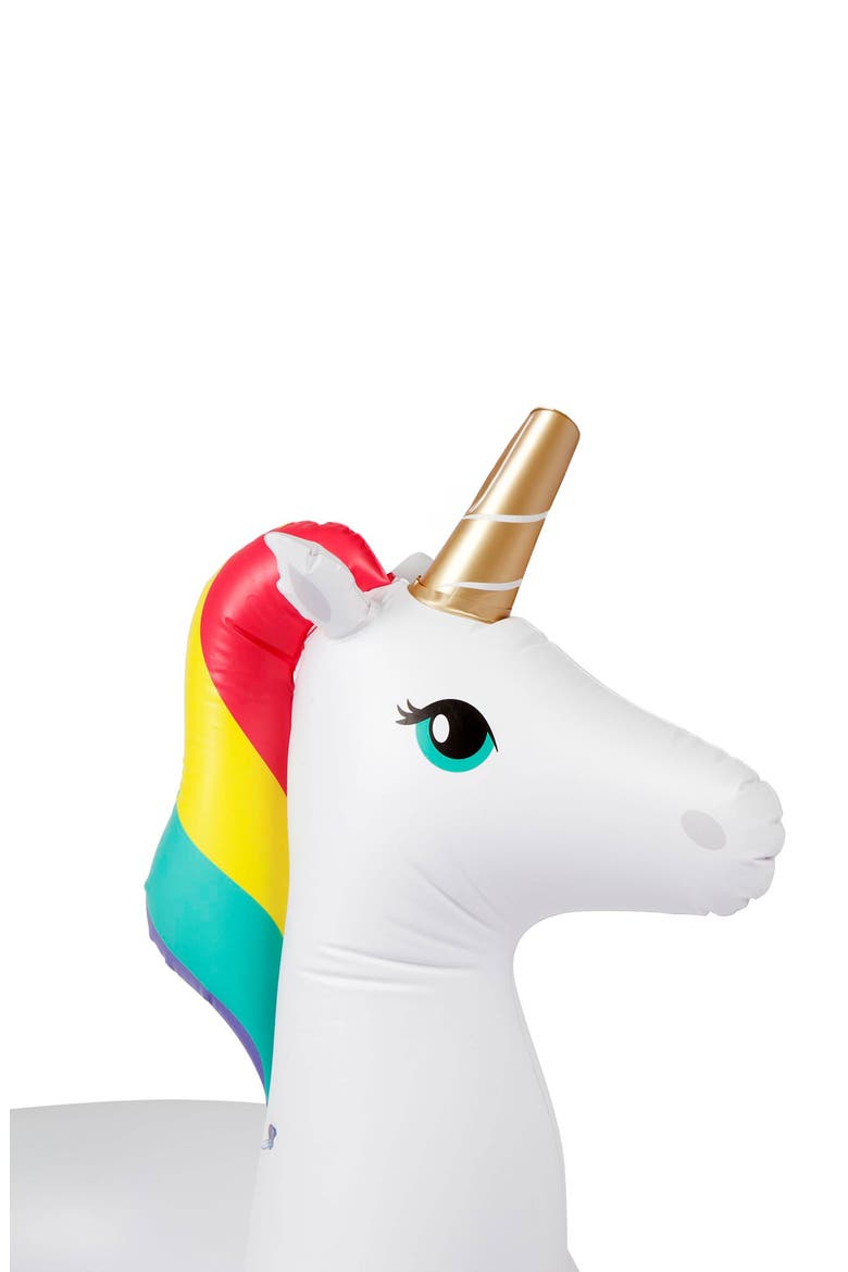 Luxe Unicorn Pool Ring, Alternate, color, WHITE MULTI