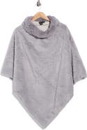 Nanette Lepore Open Knit Cowl Poncho