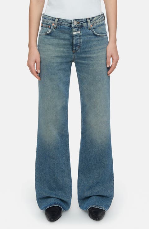 Gillian Mid Rise Flare Jeans