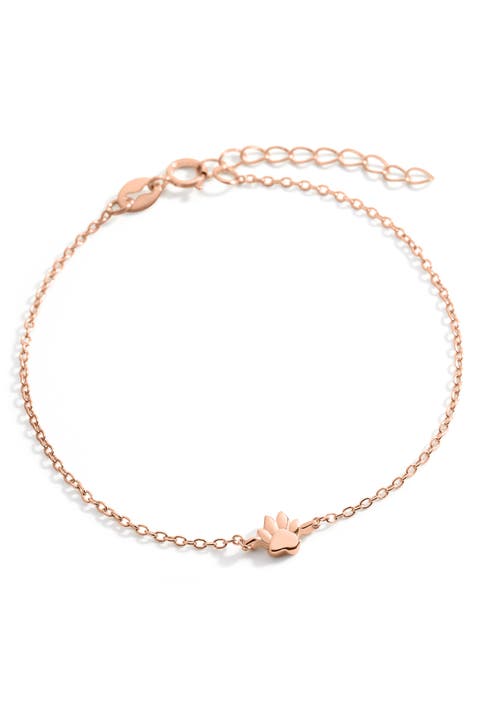 Tiny Pawprint Bracelet