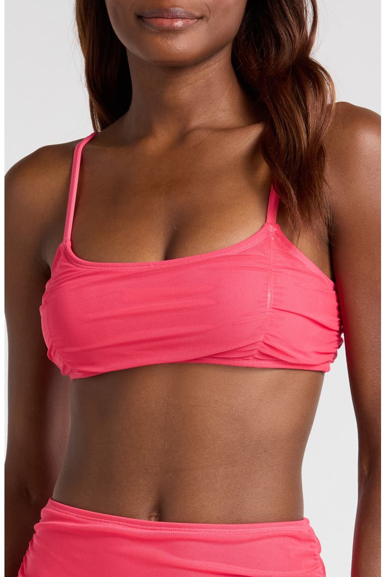 Tawnie Bikini Top, Main, color, RASPBERRY SOLID