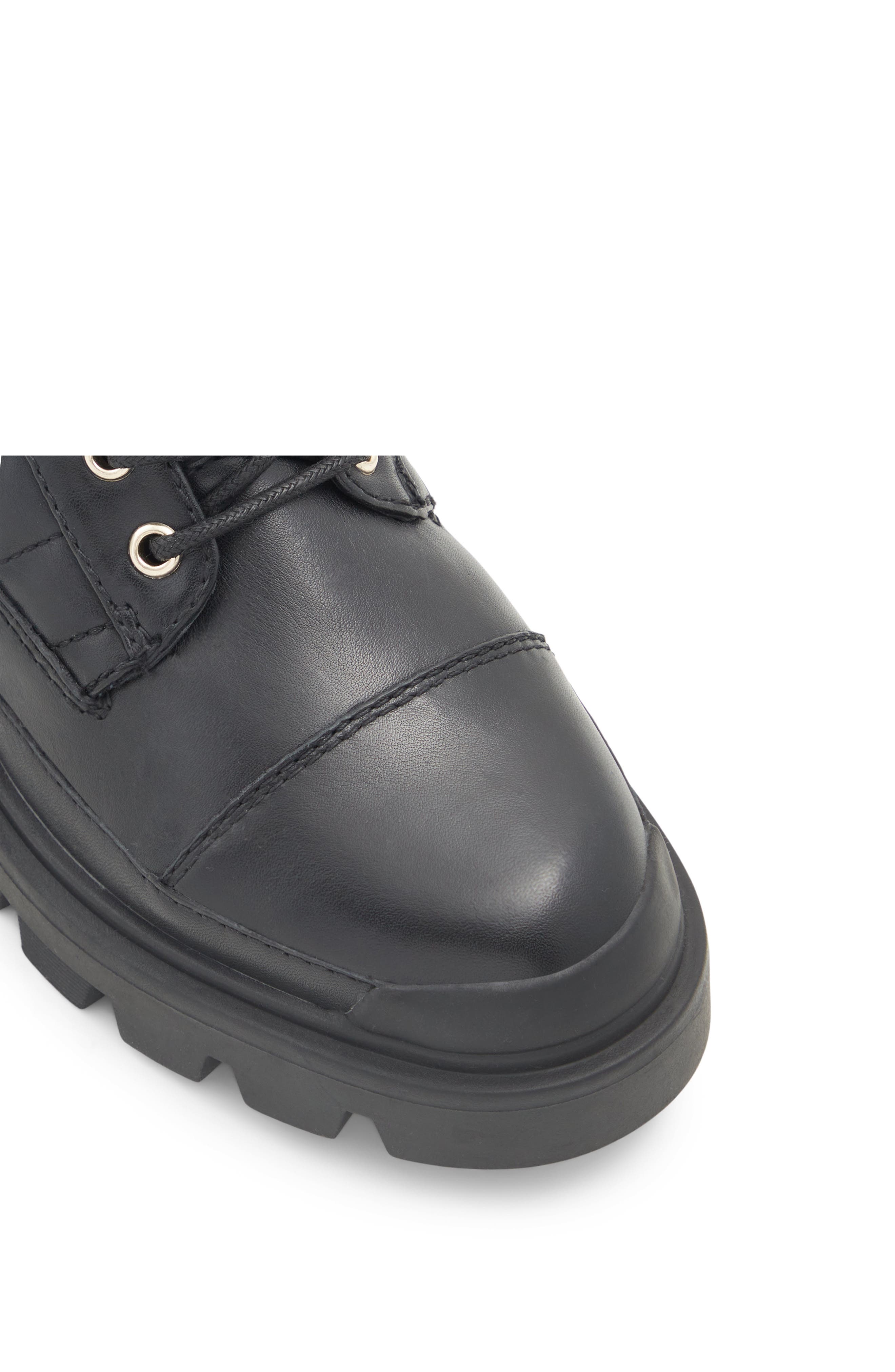 ALDO Quilt Combat Boot, Alternate, color, 