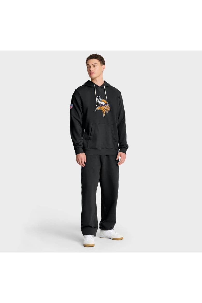 Men's Nike Black Minnesota Vikings Sideline Initial Home Performance Pullover Hoodie, Alternate, color, Black