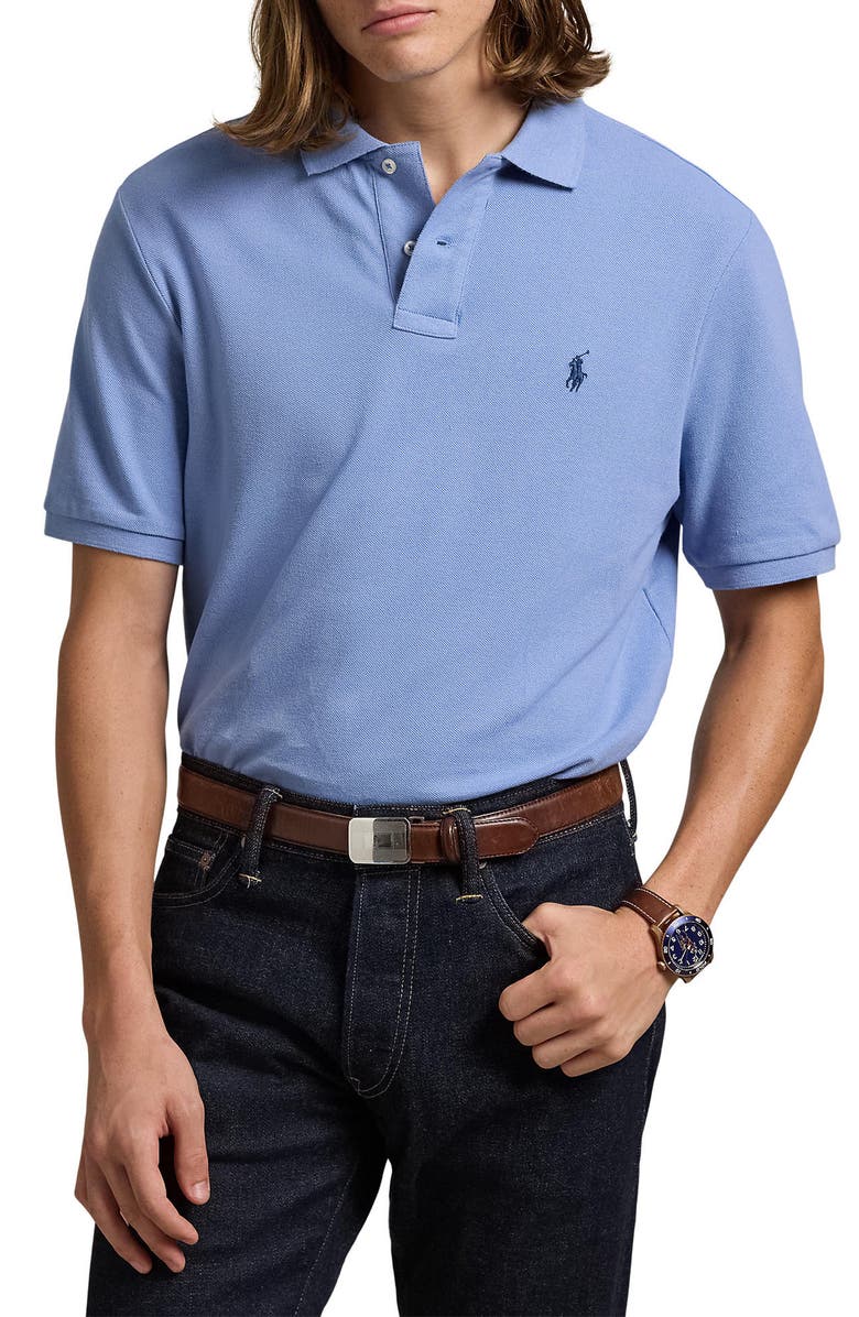Polo Ralph Lauren Classic Fit Mesh Polo, Main, color, 