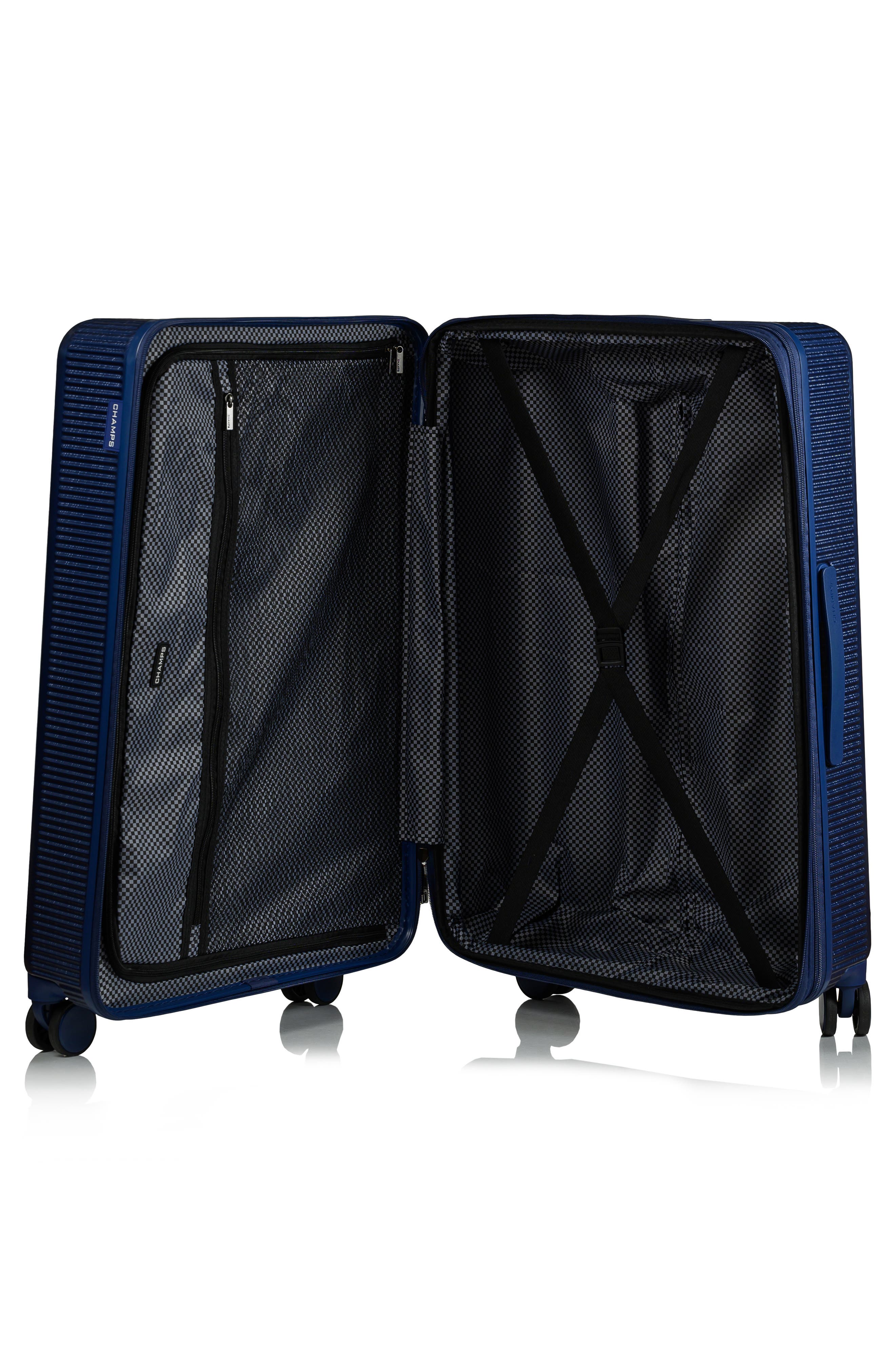 CHAMPS Iconic II 3-Piece Luggage Set, Alternate, color, Navy