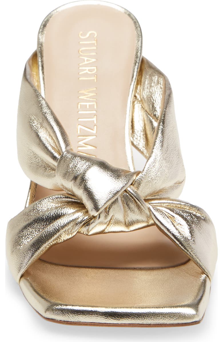 Stuart Weitzman Playa 75 Knot Sandal, Alternate, color,