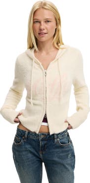 Cotton On Women's Miffy Fluffy Knit Hoodie