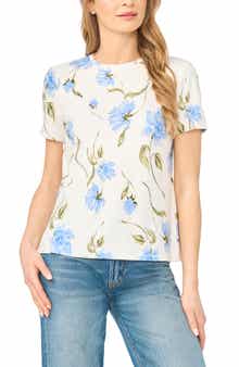 Floral Crewneck T-Shirt