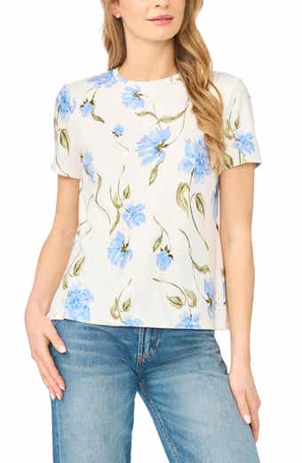 Floral Crewneck T-Shirt