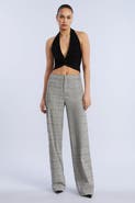 BCBGMAXAZRIA Halter Sweater Top