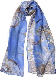 Elizabetta Alessandra - Long Sheer Silk Scarf for Women