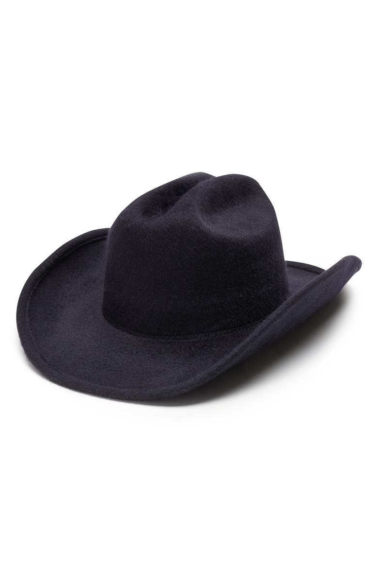 Wyeth McGraw Brushed Wool Cowboy Hat, Alternate, color, 