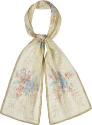 Lauren Ralph Lauren Floral Silk Oblong Scarf