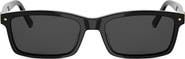 DIOR Petit CD S1I 54mm Rectangular Sunglasses