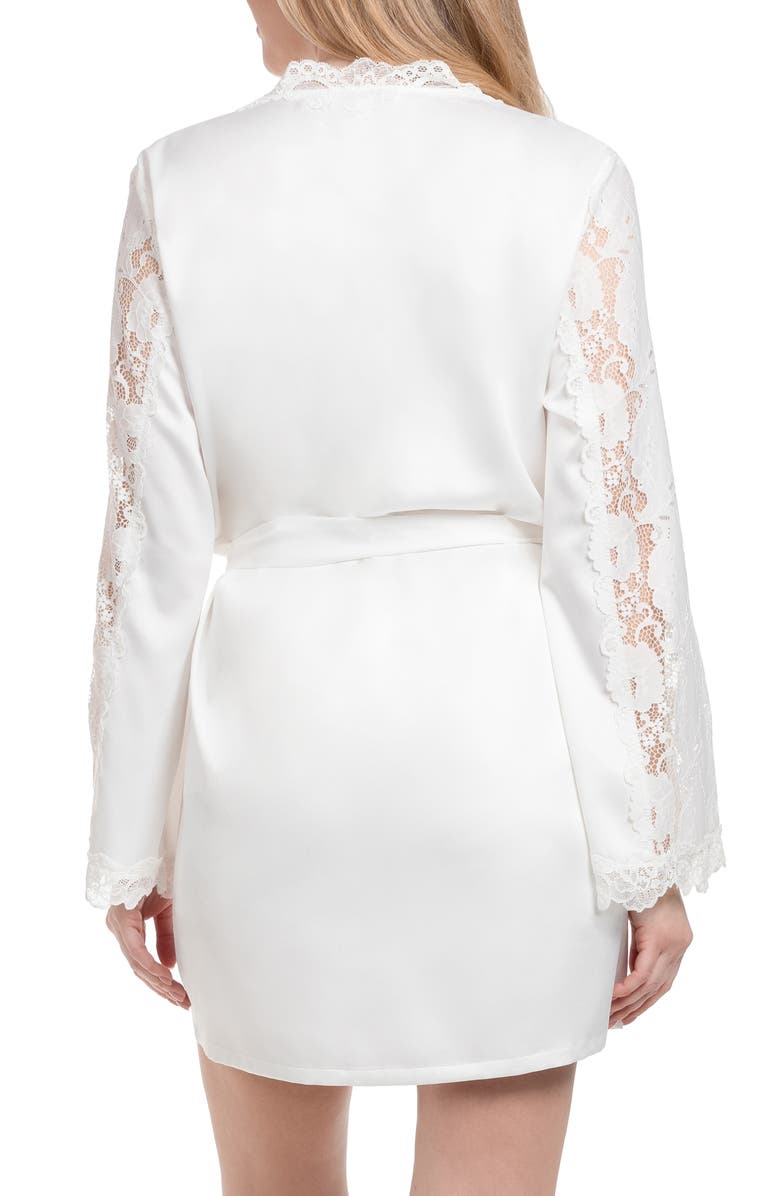 In Bloom by Jonquil Shyla Embroidered Lace Satin Wrap, Alternate, color,