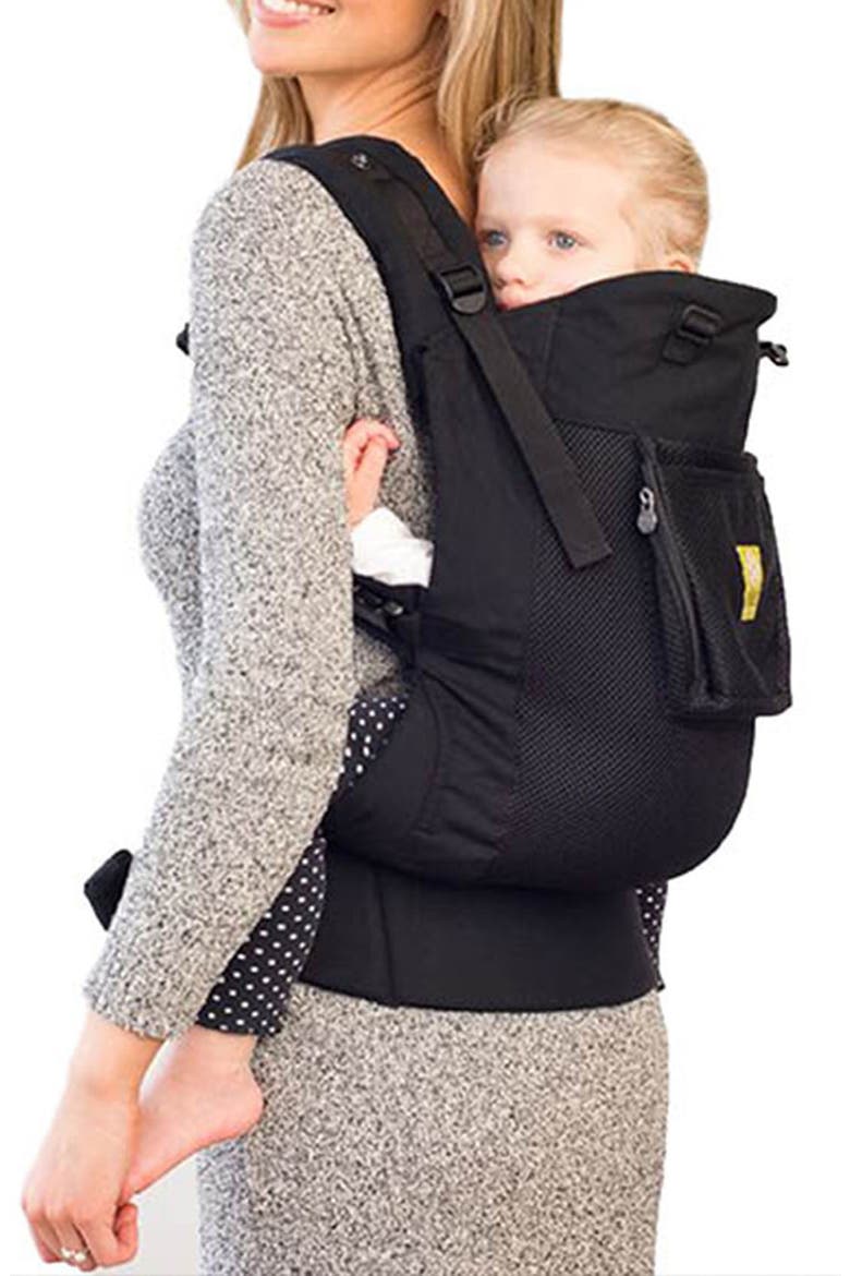 Carry On Airflow Baby Carrier, Alternate, color, BLACK