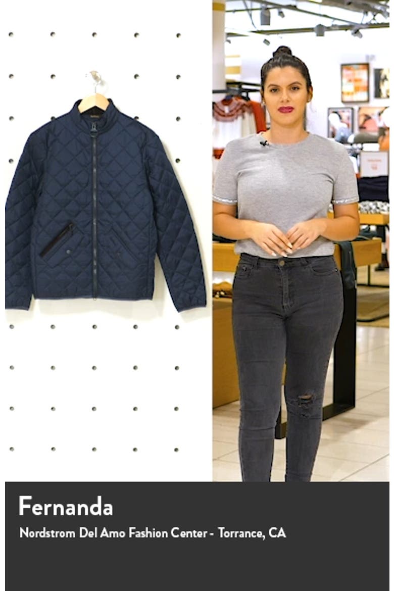 Kensington Quilted Nylon Jacket (Nordstrom Exclusive) video