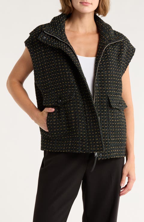 Amina Tweed Vest