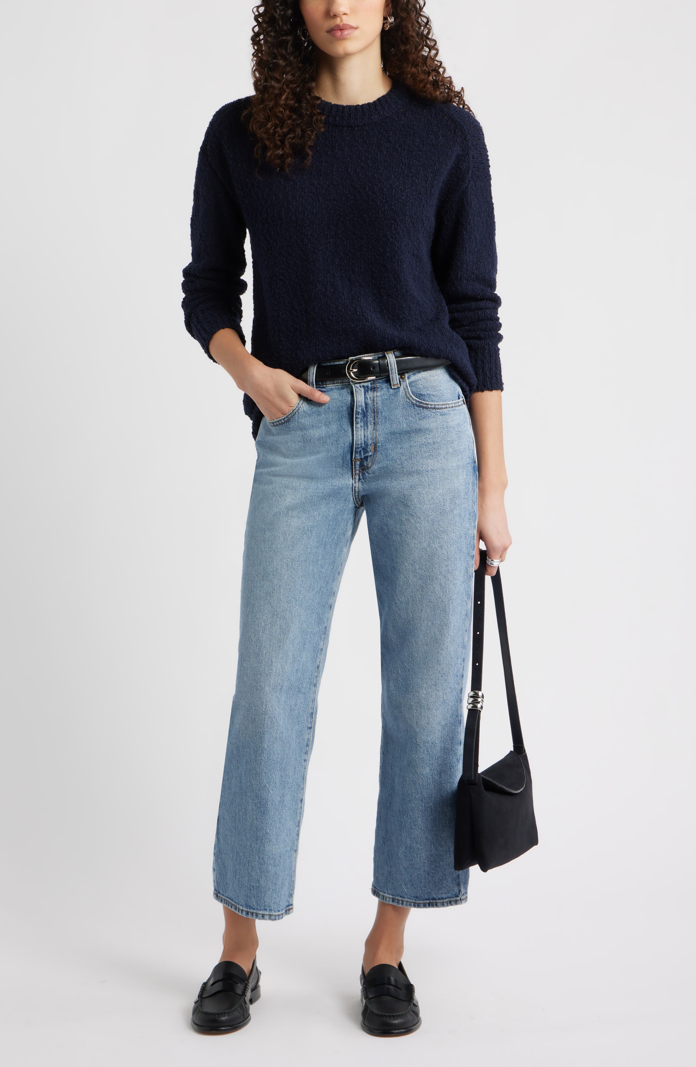 Texture Crewneck Sweater - image 4