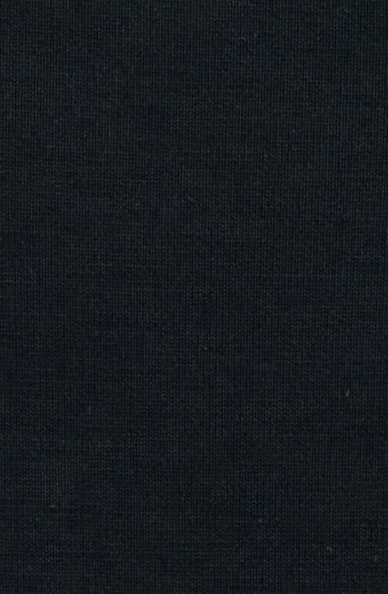 Mavi Jeans Half Zip Sweatshirt, Alternate, color, Jet Black