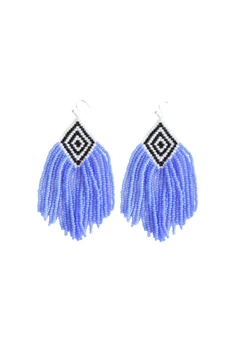 Marlin Embera Earrings, Main, color, Marlin