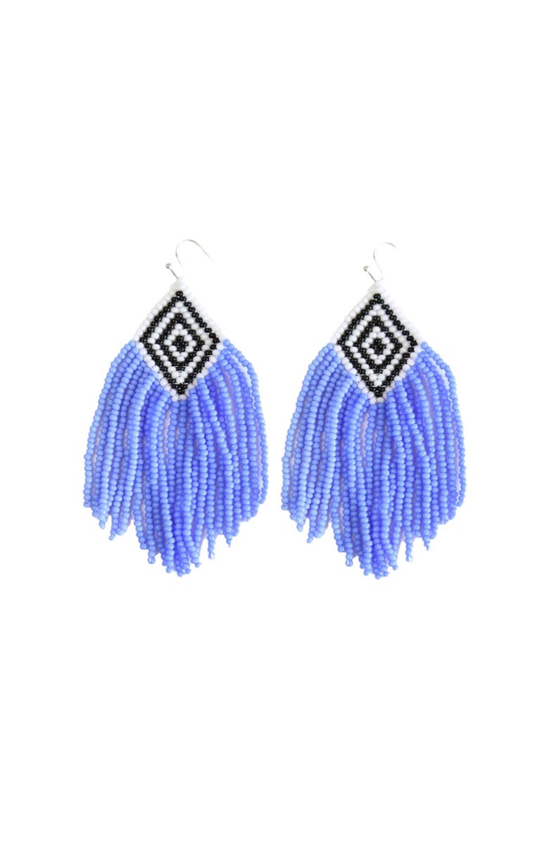 Fosterie Marlin Embera Earrings, Main, color, Marlin