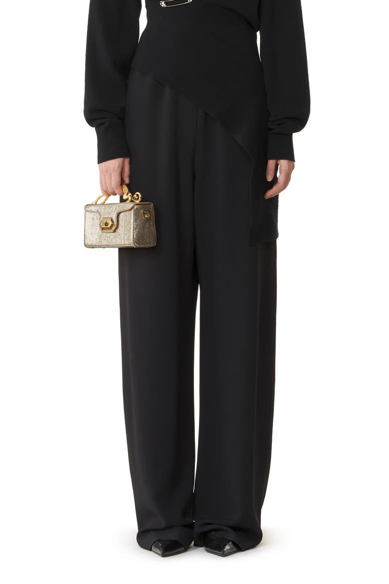 Wide Pants In Sable, Alternate, color, Black