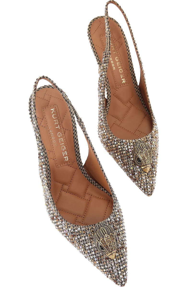 Kurt Geiger London Belgravia Slingback Pointed Toe Pump, Alternate, color,