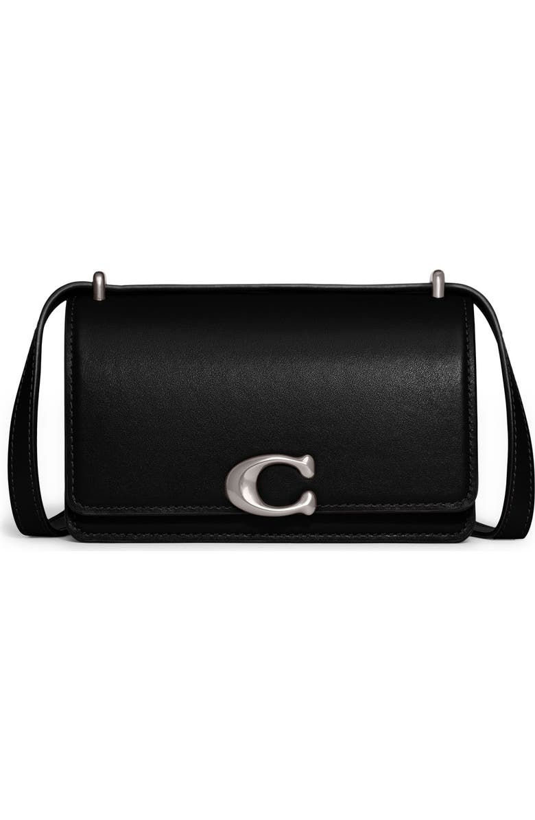 COACH Bandit Leather Crossbody Bag, Main, color,