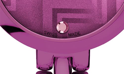 Missoni Petite Bracelet Strap Watch, 25mm In Pink/burgundy