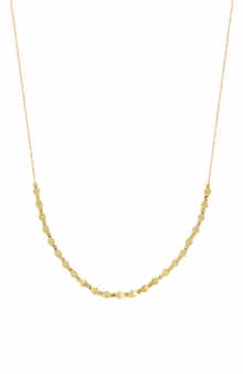 Bony Levy 14K Gold Pyramid Link Necklace