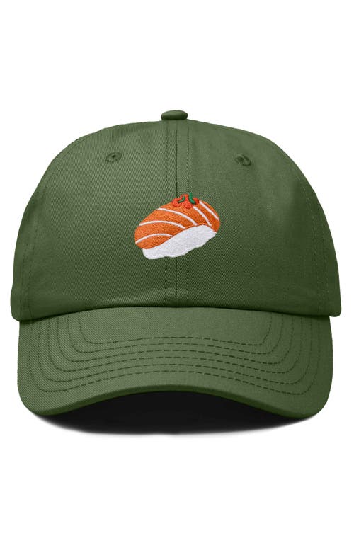 DALIX DALIX SALMON SUSHI EMBROIDERED DAD CAP 
