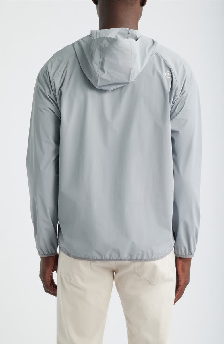 Peter Millar Featherweight Performance Hoodie, Alternate, color, Gale Grey