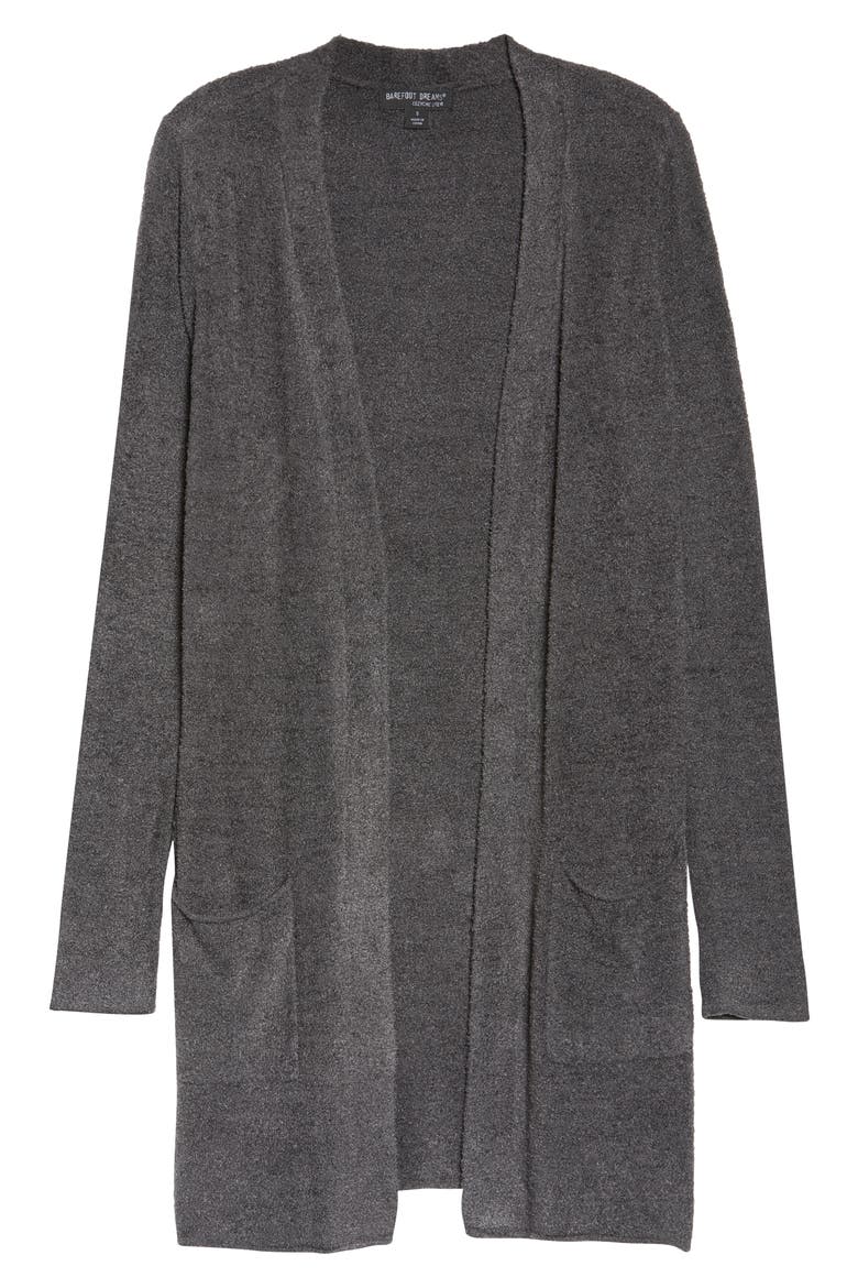 CozyChic Lite® Long Cardigan, Alternate, color, CARBON