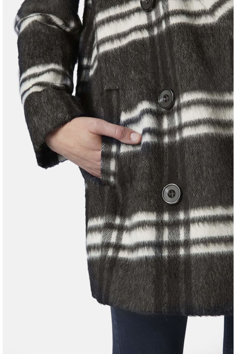 Double Breasted Pea Coat, Alternate, color, GREY