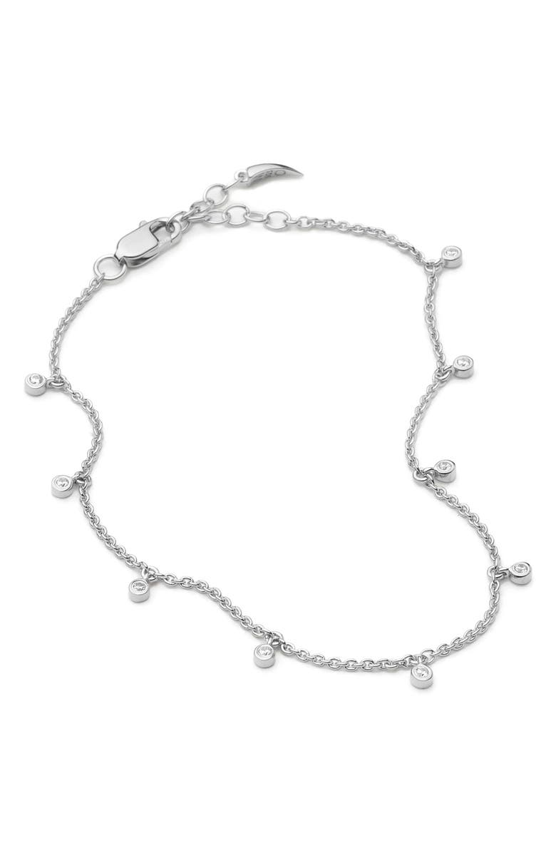 Missoma Insterstellar Drop Bracelet, Alternate, color, Silver