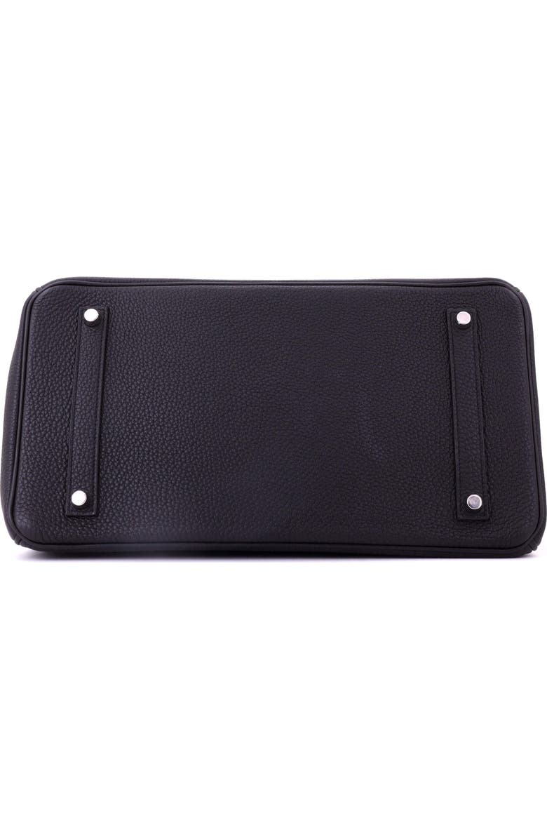 Pre-Owned Hermes Birkin Handbag Black Togo with Palladium Hardware 35, Alternate, color, Noir