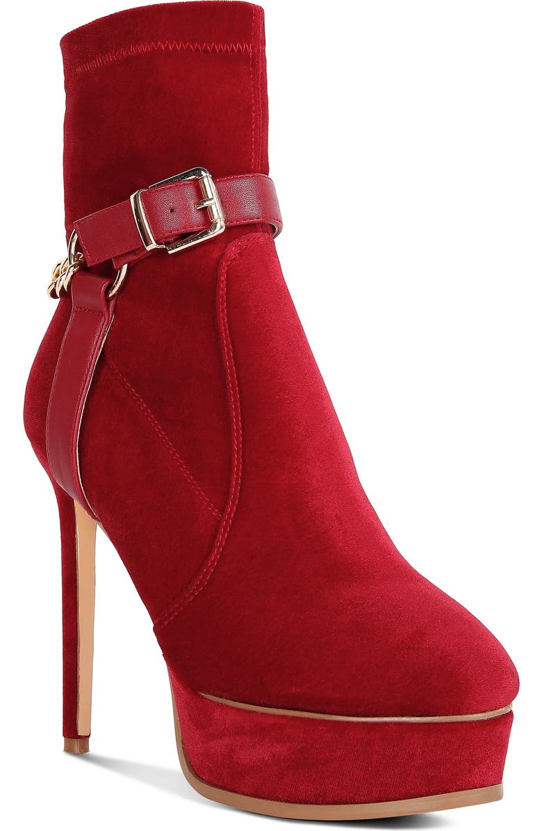 Rag & Co Zeppelin Platform Pump, Main, color, Red