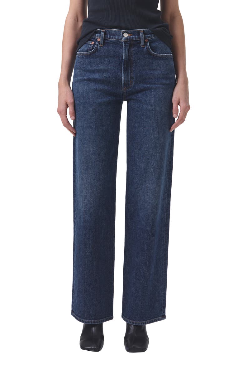 Harper Ankle Wide Leg Jeans, Main, color, TEMPO