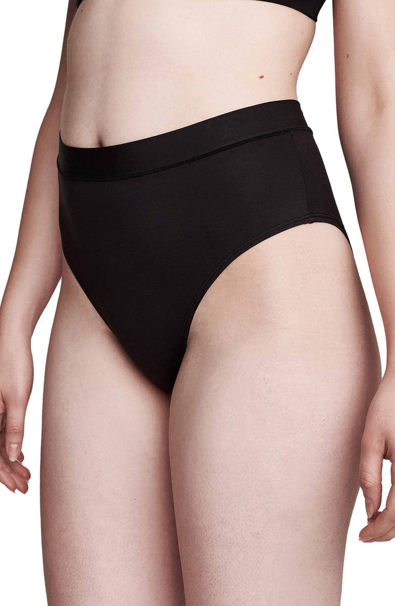 CUUP The Highwaist High Cut Modal Briefs, Main, color,