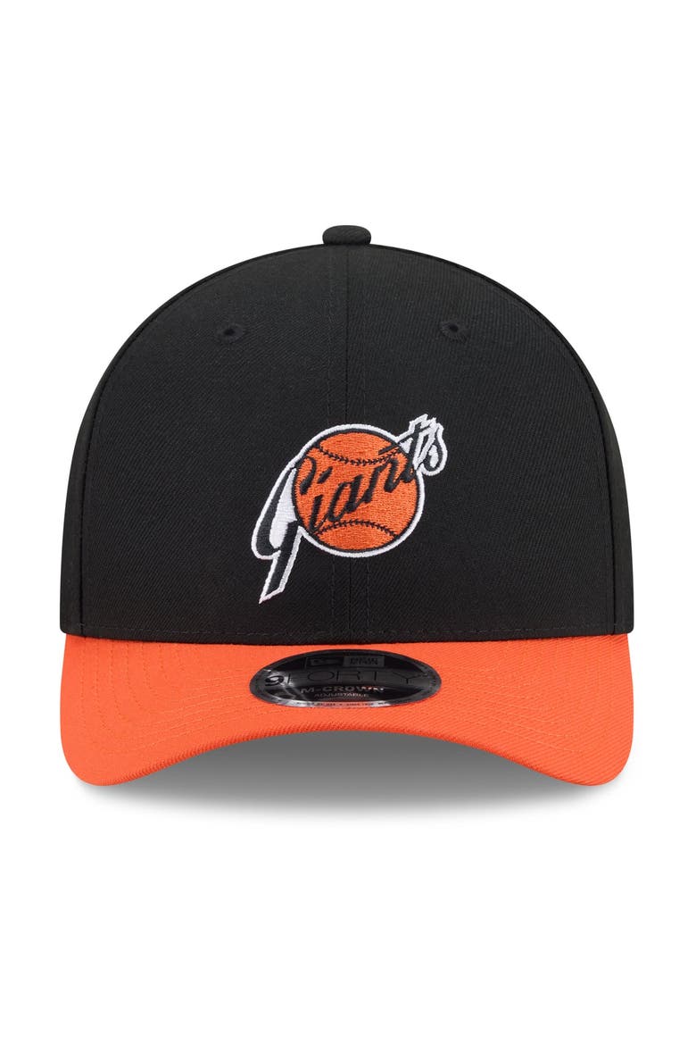 Men's New Era Black/Orange San Francisco Giants 2026 Baseball Hall of Fame 9FORTY M-Crown Adjustable Hat, Alternate, color, Black