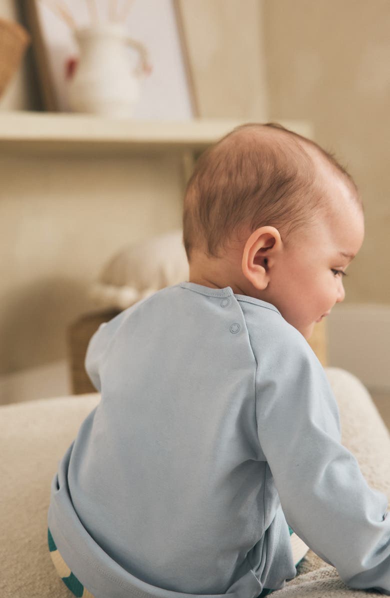 NEXT Breakfast Trio Sweatshirt & Pants Set, Alternate, color, Blue