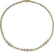 DRIES CRIEL Flow Graduated Diamond Chain Necklace