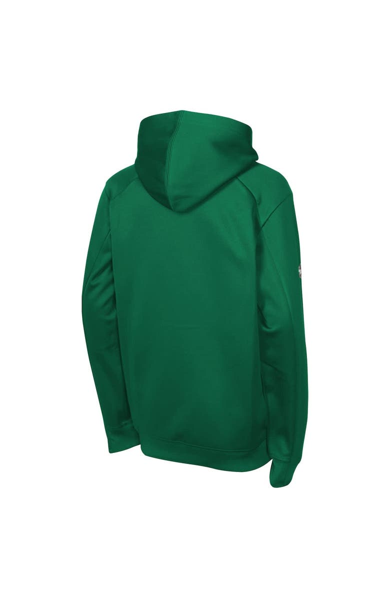 FANATICS Youth Fanatics Kelly Green Dallas Stars Authentic Pro Rink Raglan Hoodie, Alternate, color, Kelly Green