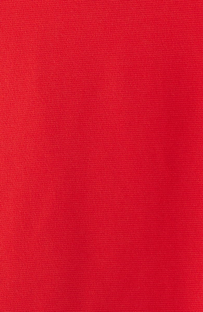 AK ANNE KLEIN Pleated Sleeve Top, Alternate, color, Begonia Red