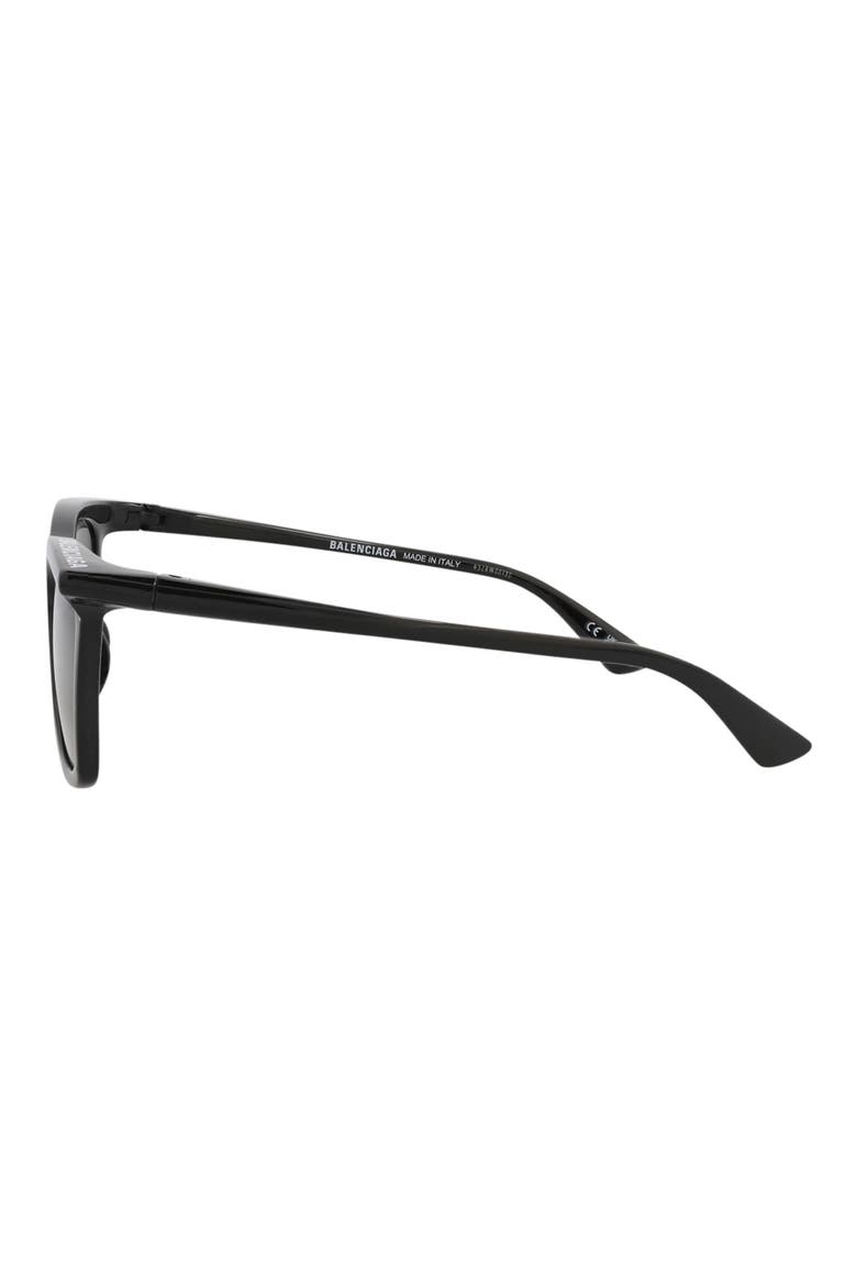 Core 54mm Square Sunglasses, Alternate, color, BLACK BLACK GREY