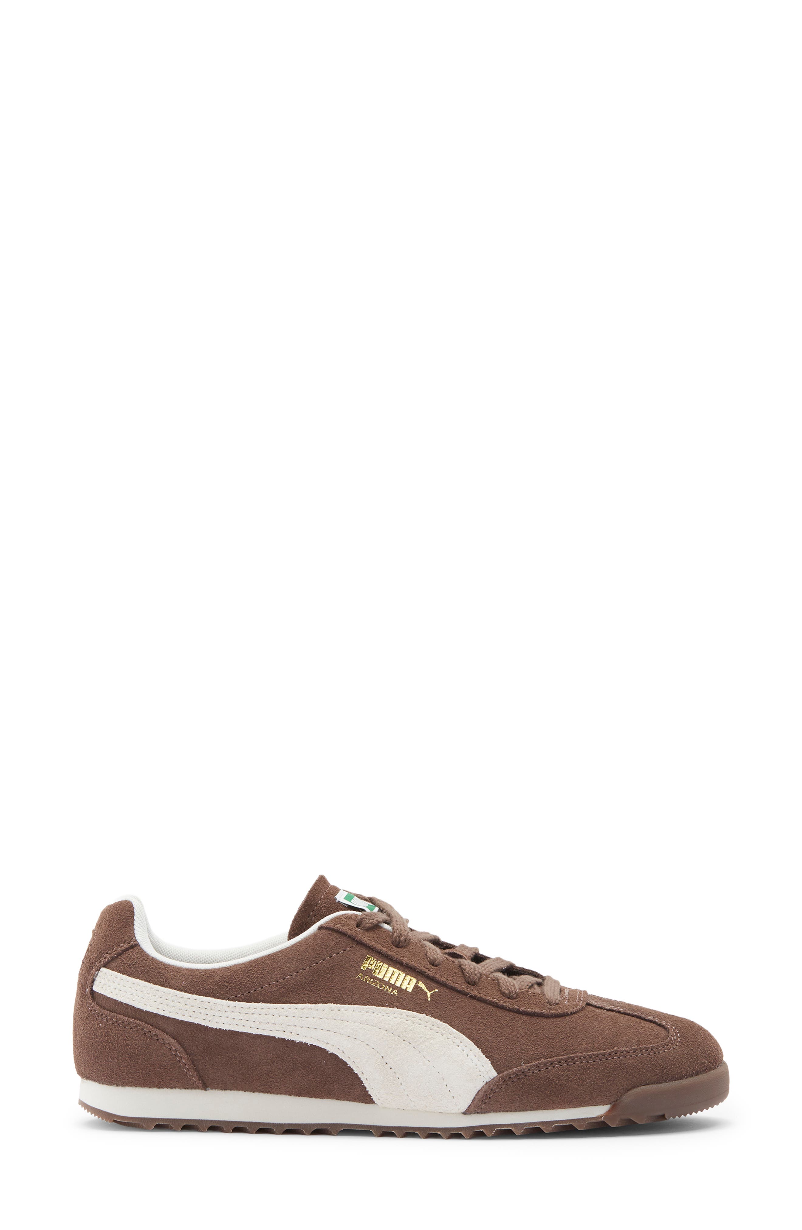 PUMA Arizona Sneaker, Alternate, color, Brown Suede