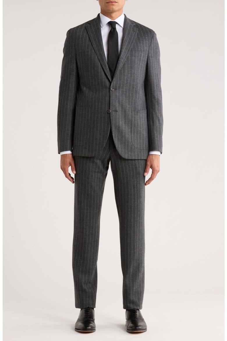 Hartford Wool Suit, Main, color, CHARCOAL