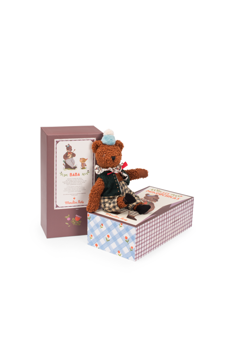 Baba the Bear (large), The Minouchkas, Main, color, Brown